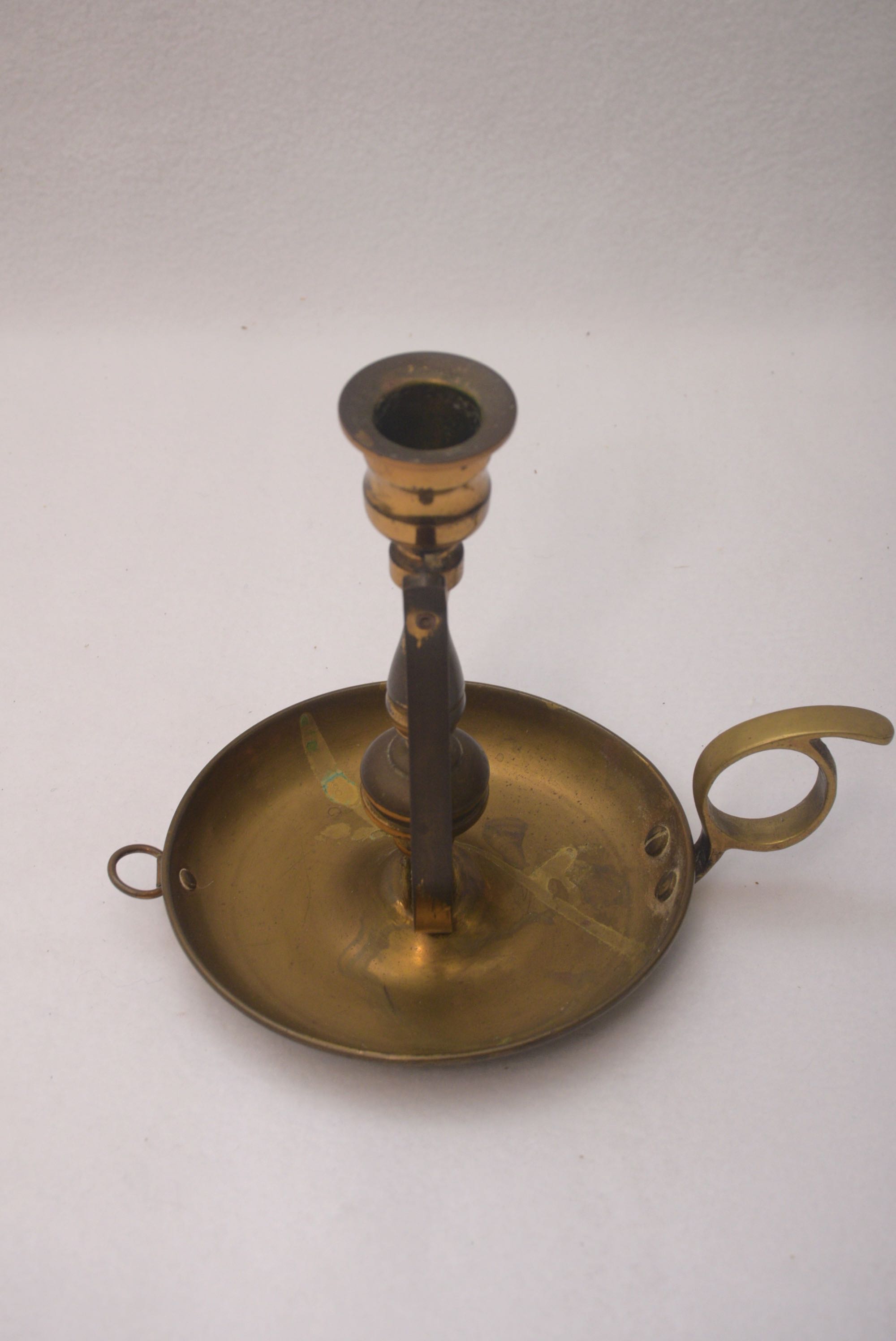 Pair of Brass Ship Gimbal Candle Holders EBTH
